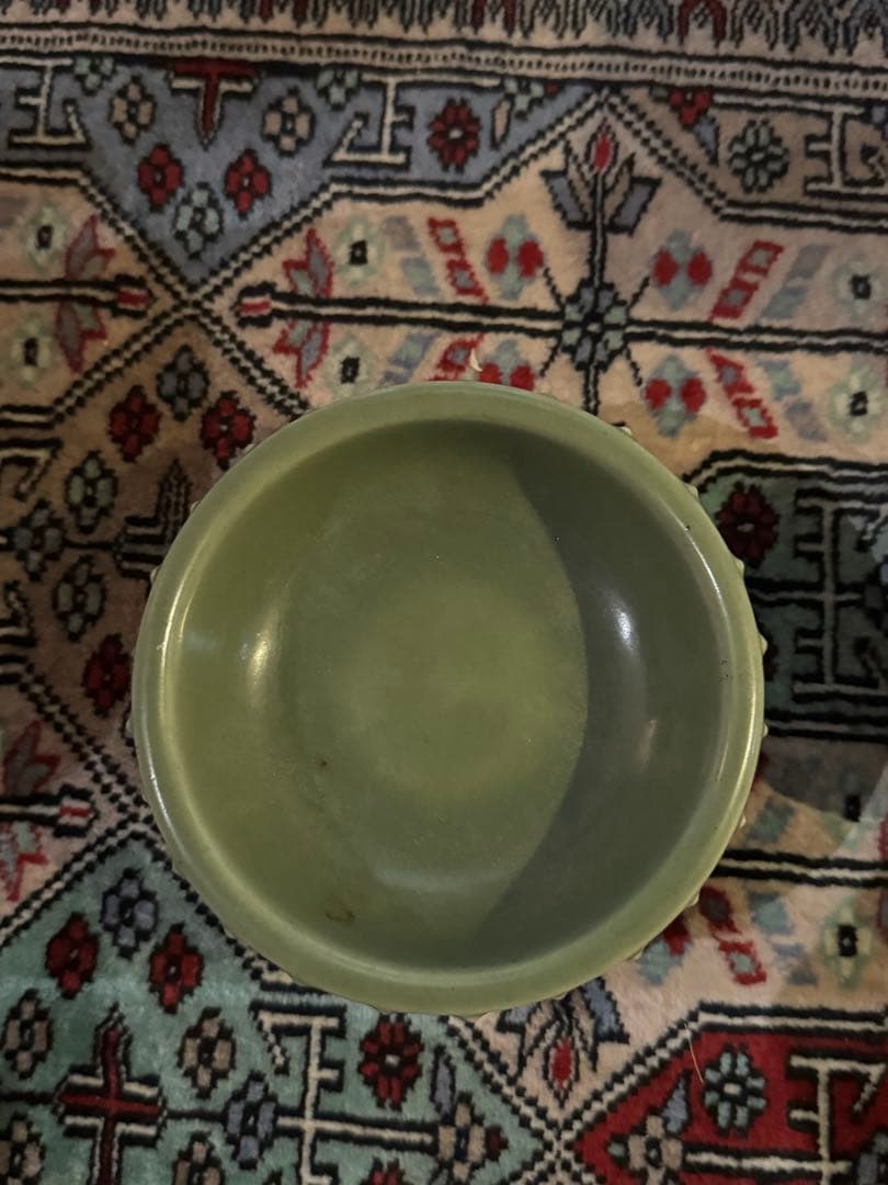 ‼️早速半額→更に半額‼️リサイクルFORT‼️中国の青磁で三つ足香炉‼️