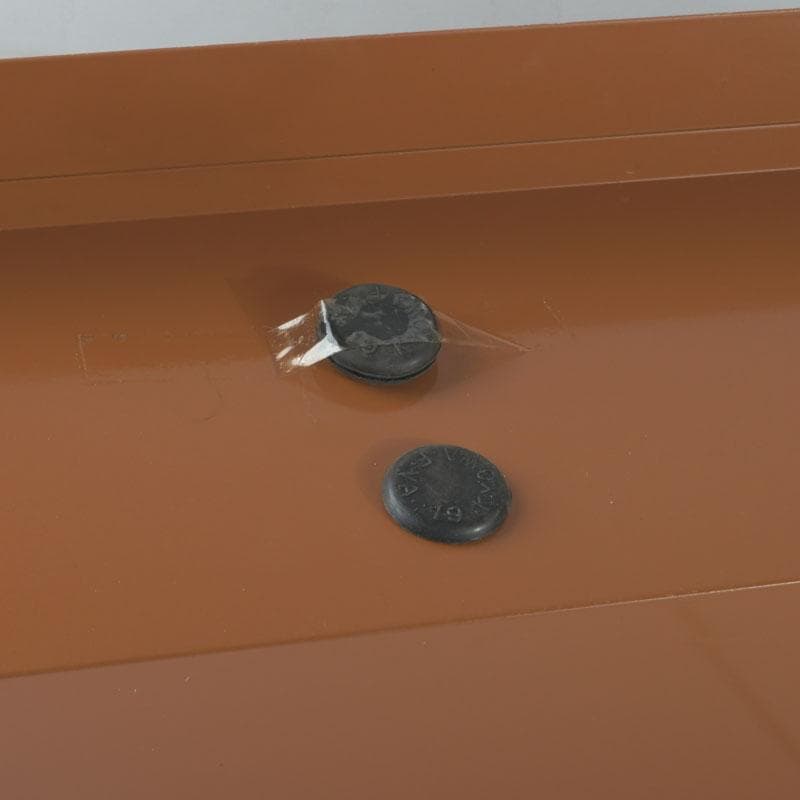 茶道具　桑　麿入子　置炉　炉壇　炉縁　V　9241A