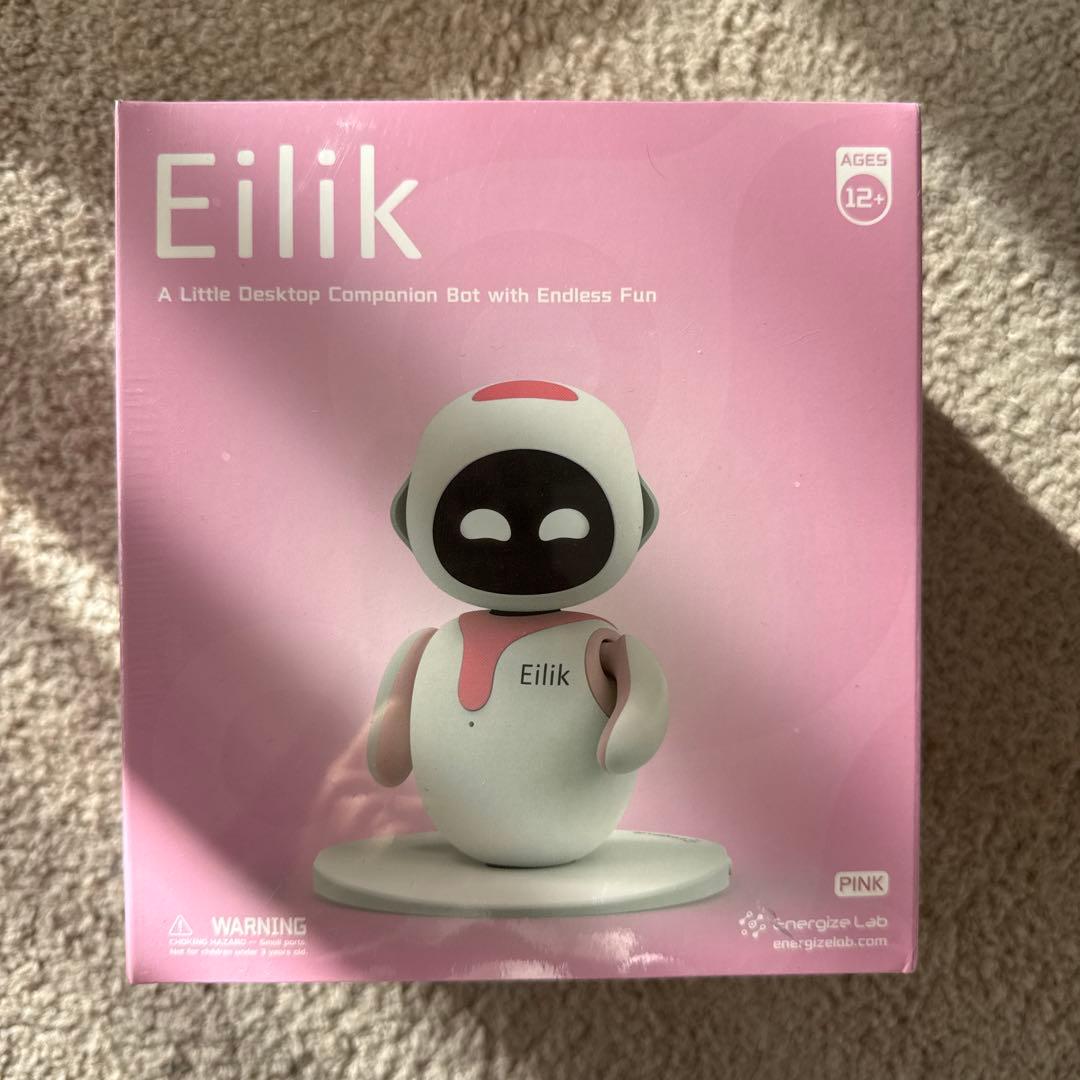 Eilik ピンク デスクトップロボット