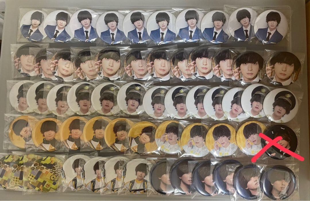 仮屋瀬さつき 缶バッジセット