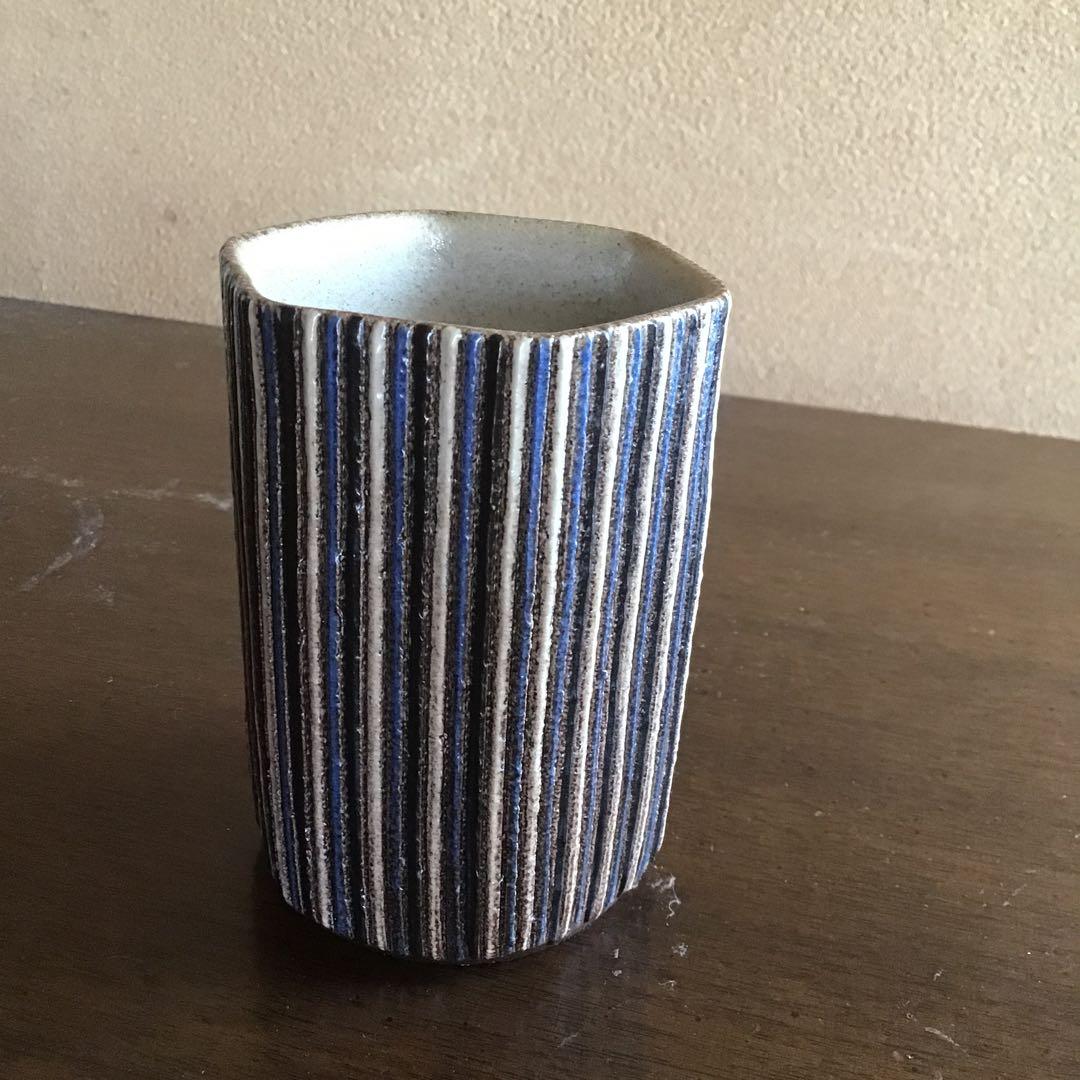 橋本昌彦　六角湯呑