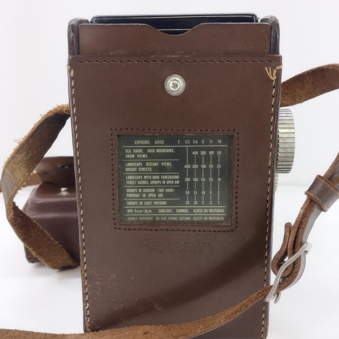 KONIFLEX コニフレックス 二眼レフカメラ ケース付 現状品