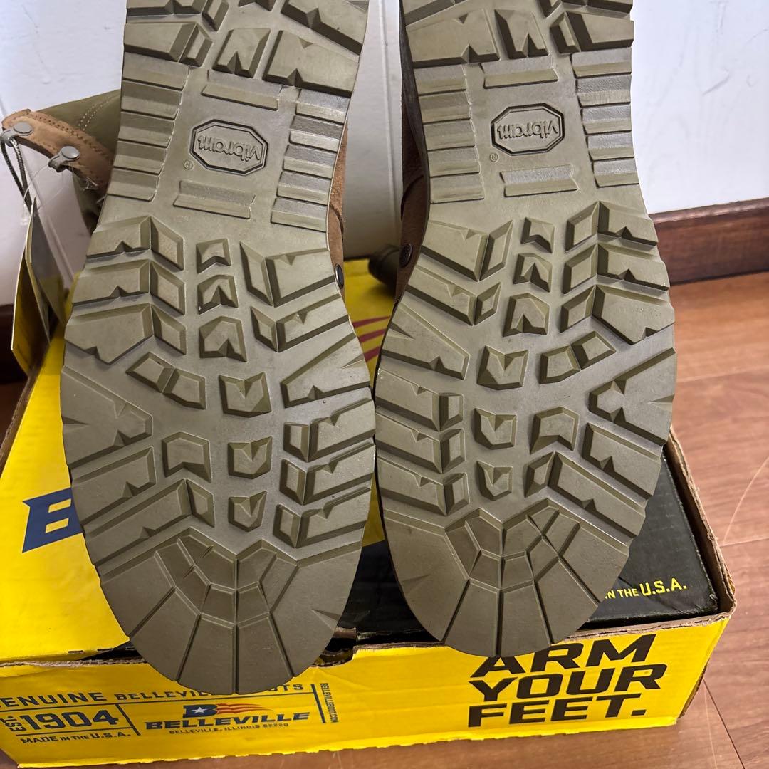 未使用品　米軍　実物　BELLEVILLE ミリタリー ブーツ　32cm