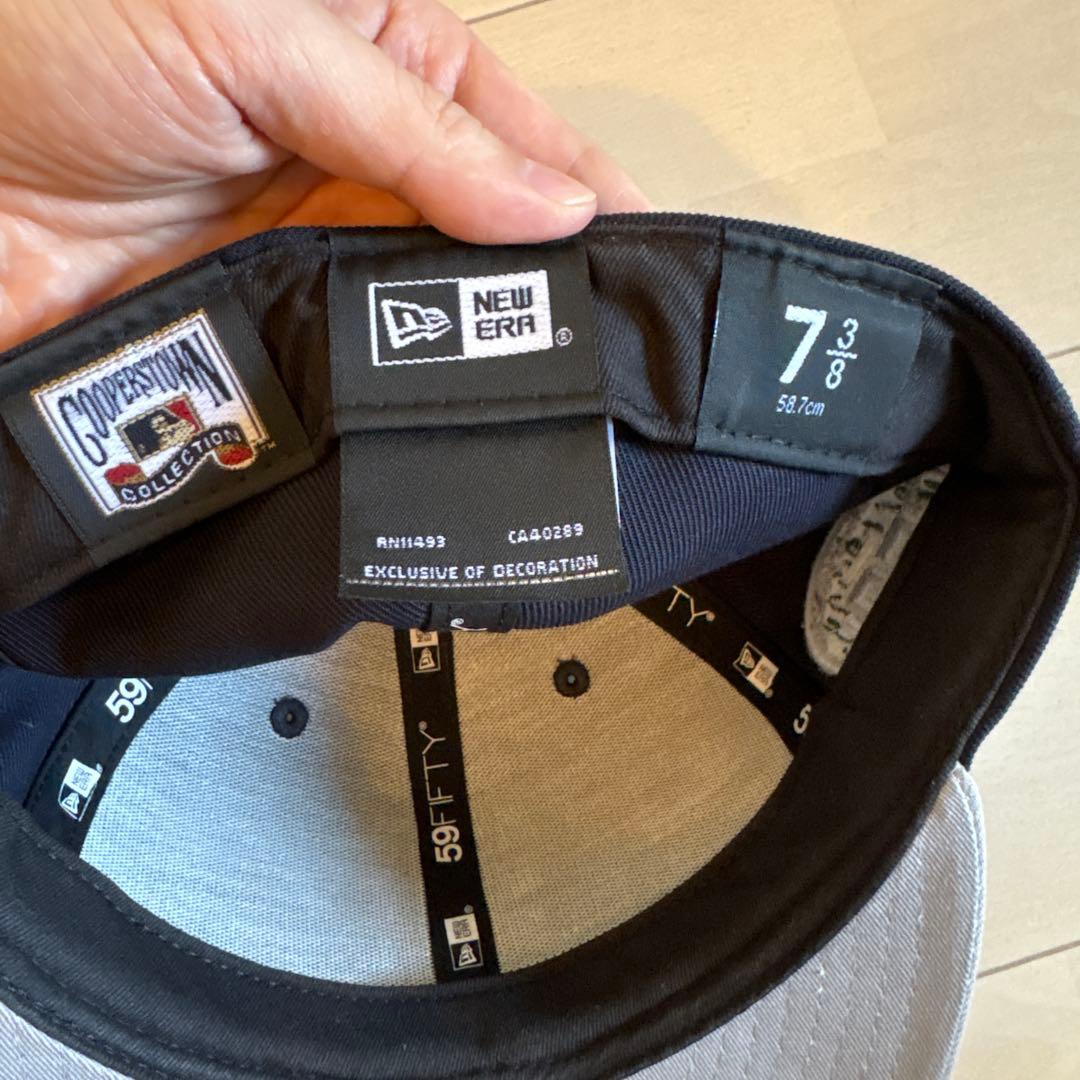New Era 59FIFTY キャップ ネイビー 50周年記念