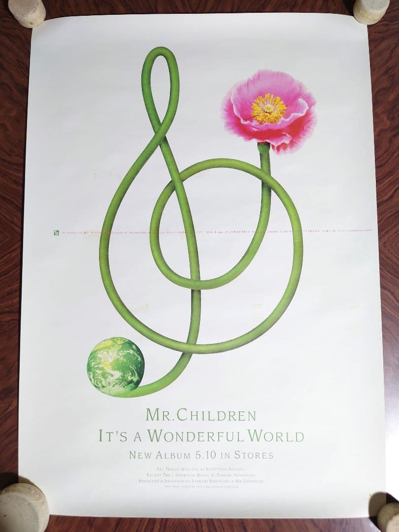 Mr.Children　IT'S A WONDERFUL WORLD　ポスター