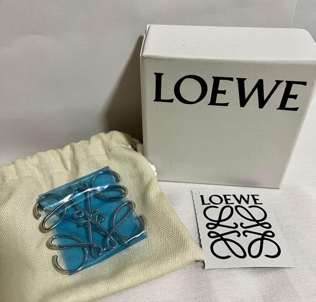 【いちぽめ】ロエベ ブローチ シルバー