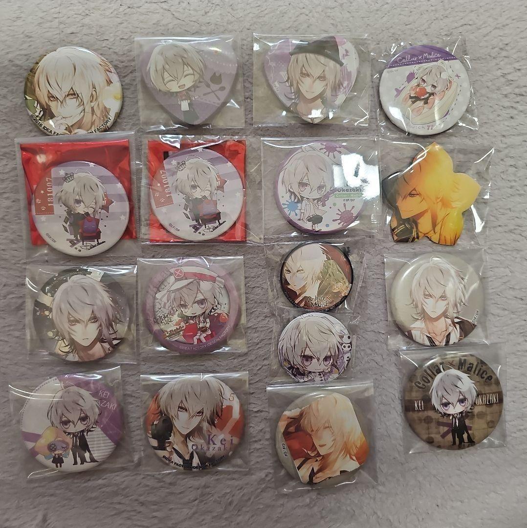 カラマリ 岡崎契 缶バッジ ⚠️傷あり