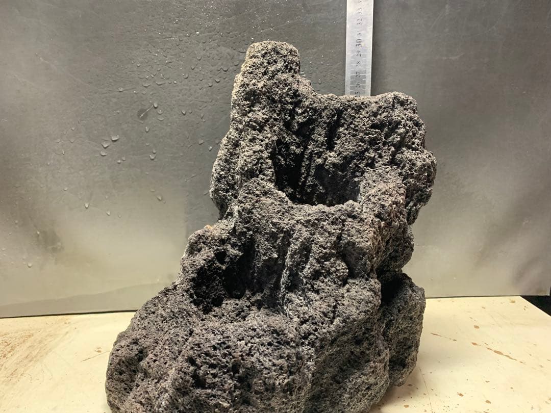 1[絶版]ADA雲山石★穴3個　水槽　石組　アクアリウム　レイアウト　熱帯魚