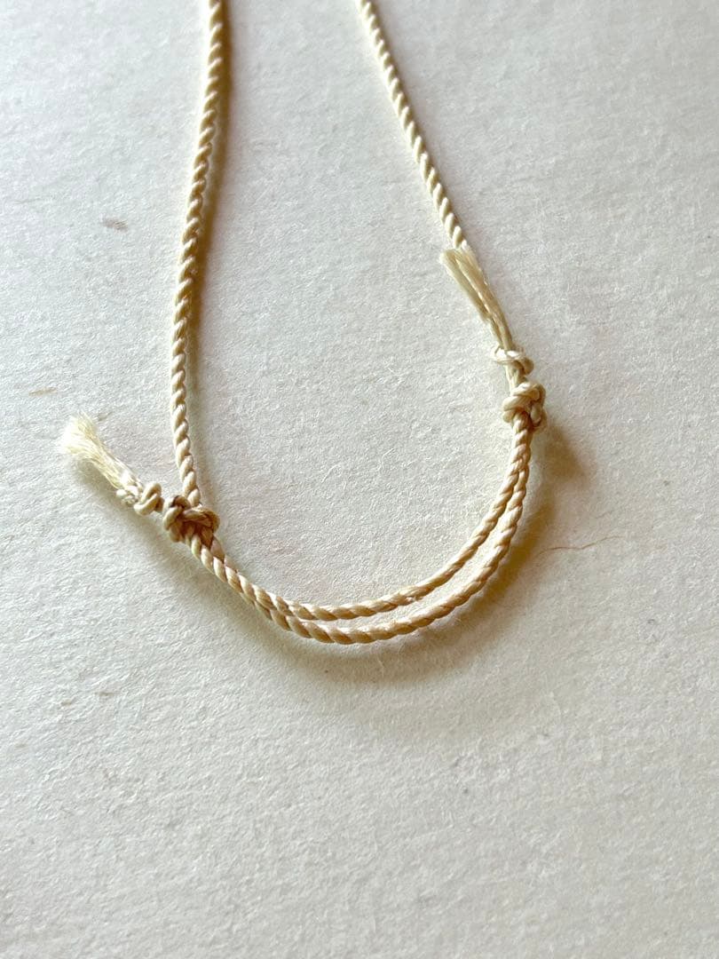 【霊石】宮崎ニニギ水晶　特大勾玉　精麻ネックレス☆証明書付