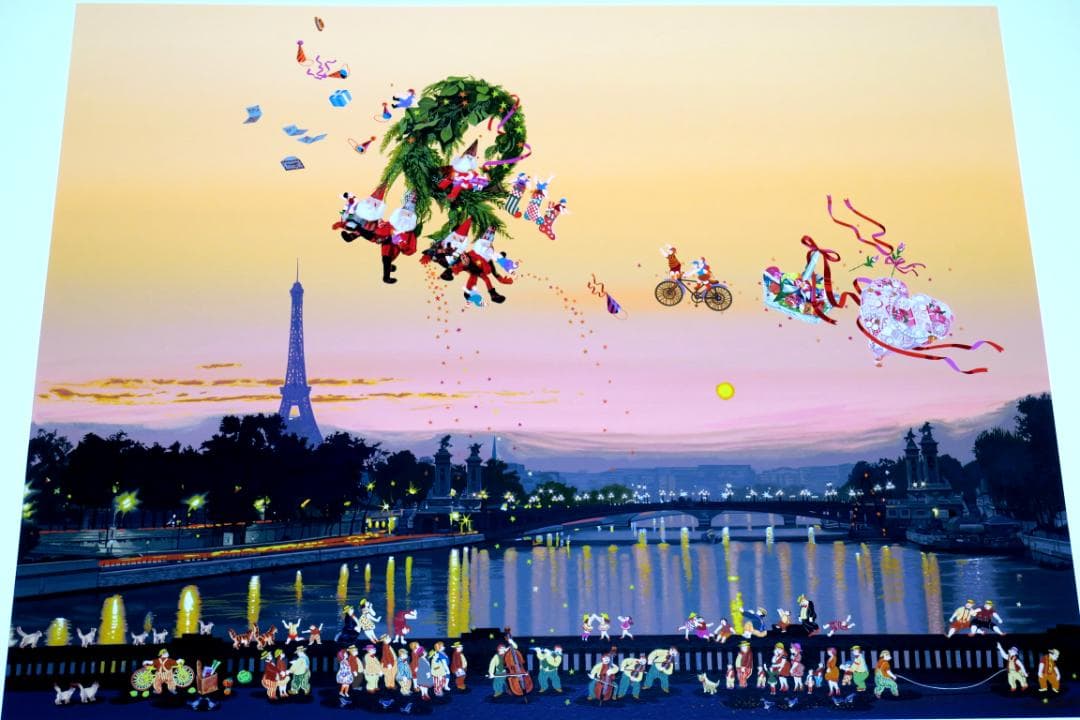 【ヒロ・ヤマガタ】　ラブレター　シルクスクリーンシート　山形博導　額装可