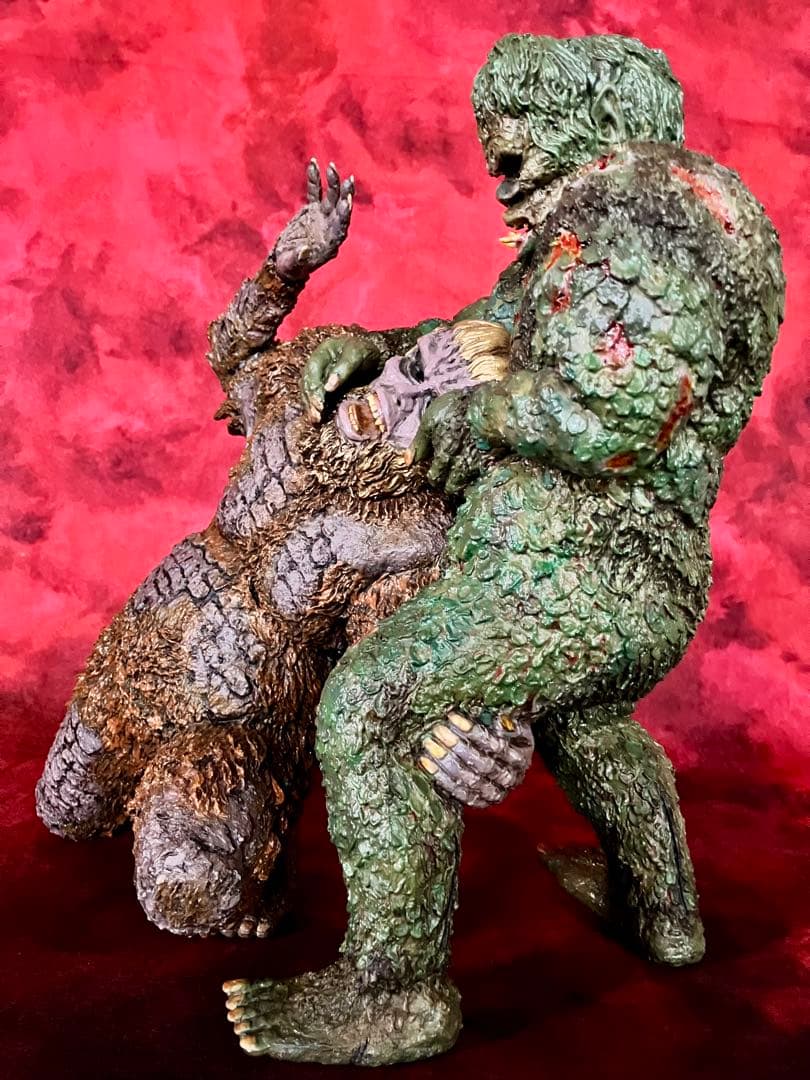 サンダ対ガイラ￼決戦！壮絶バトル・レジンキット完成品フランケンシュタインの怪獣￼