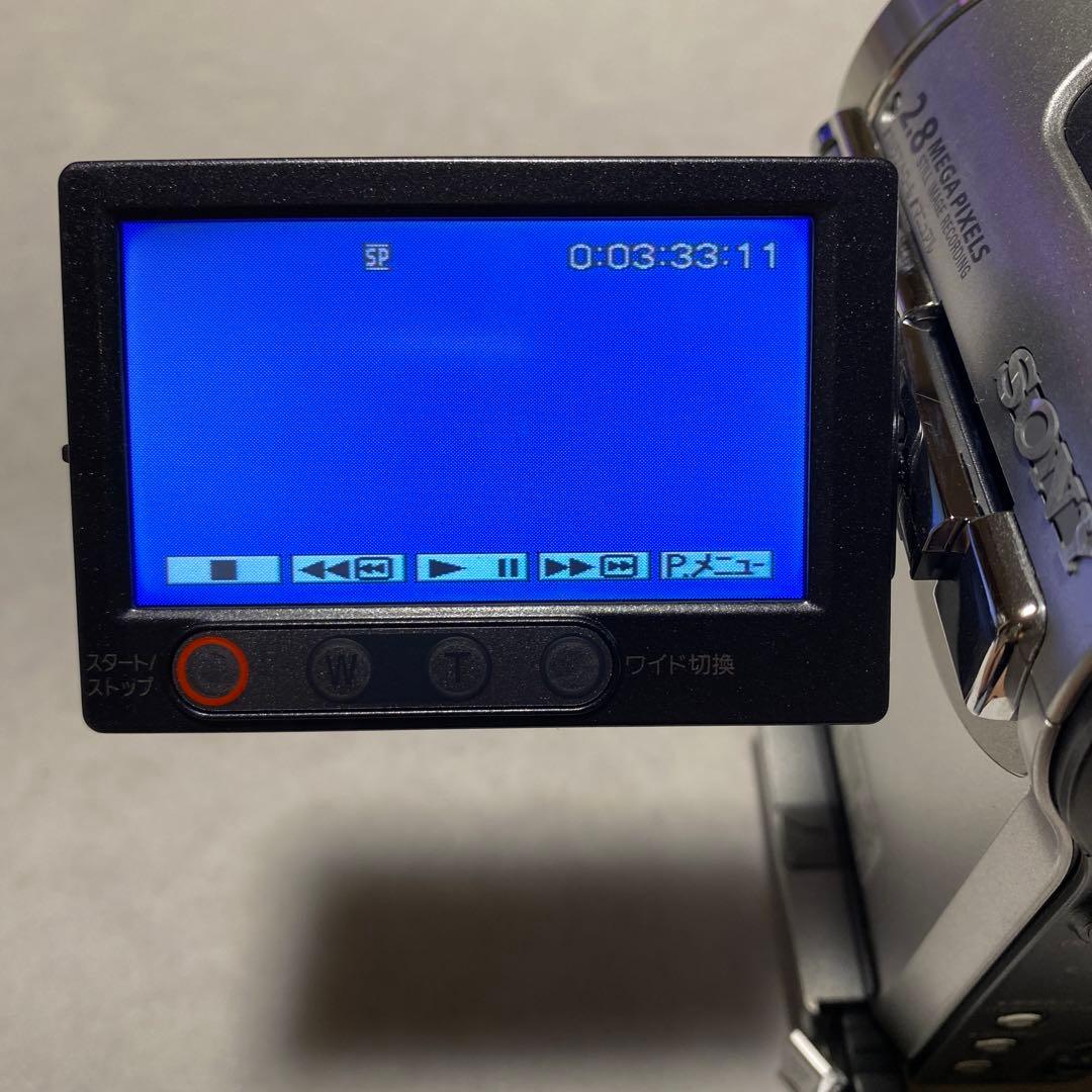 動作品　SONY ハンディカム DCR−PC1000 3CMOS