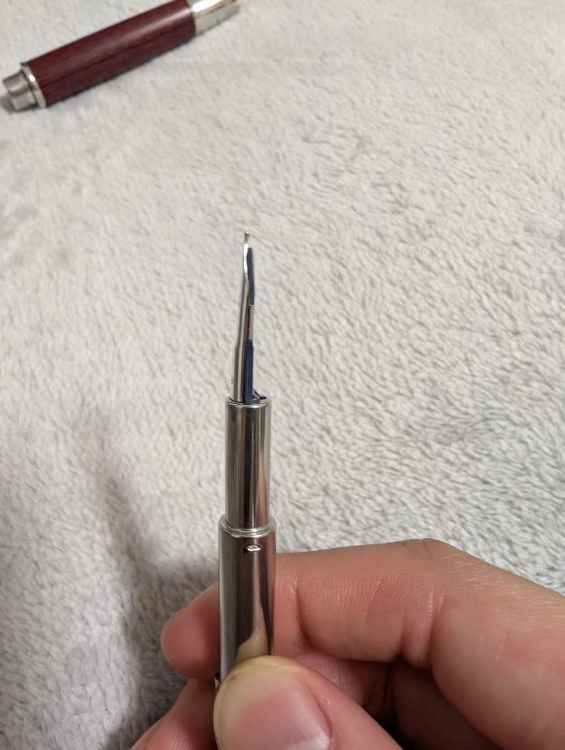 PILOT キャップレス 万年筆 木軸