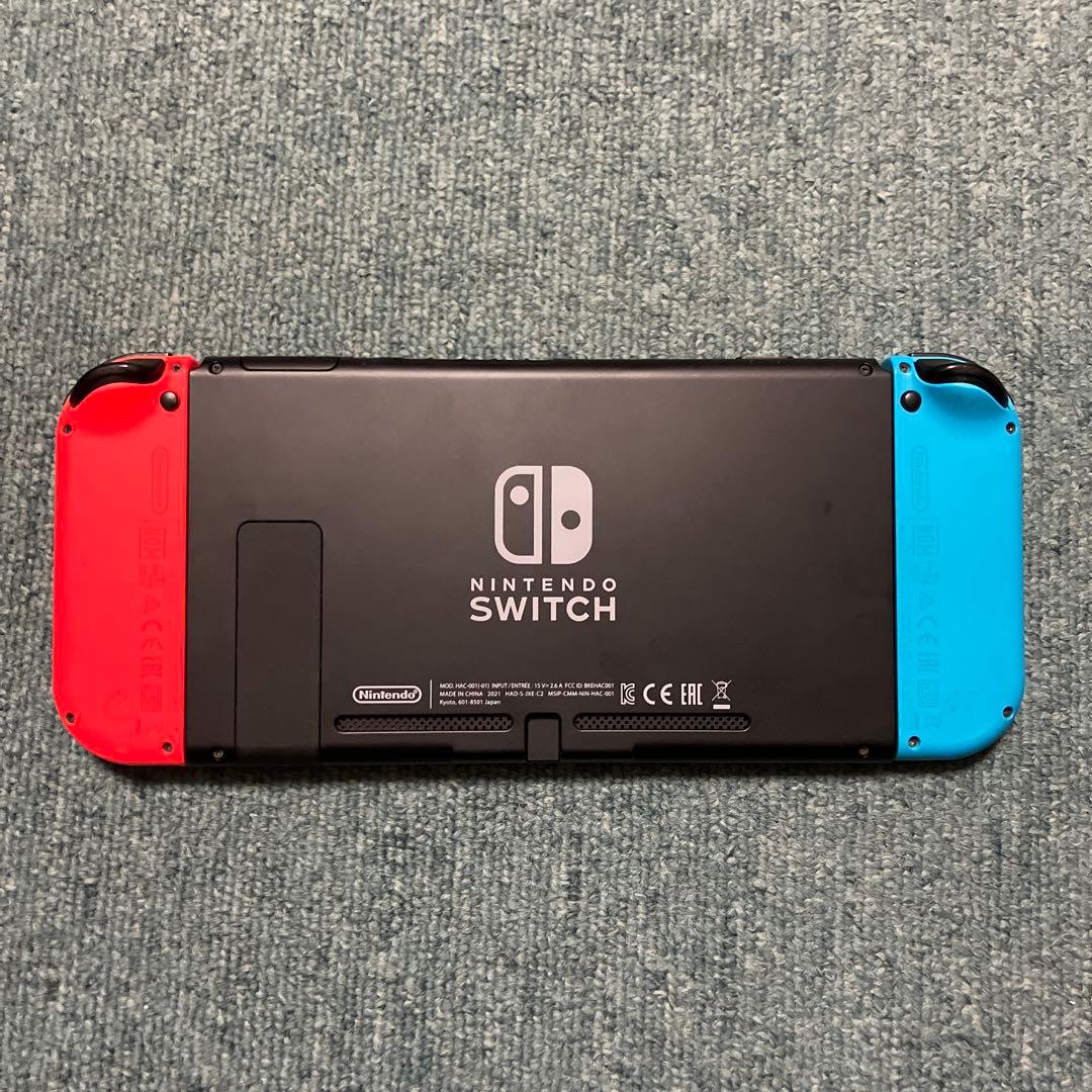 Nintendo Switch 本体 動作確認済　青/赤　ジョイコンジャンク