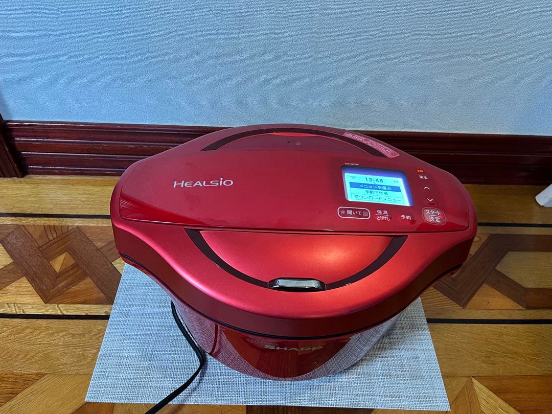 SHARP ヘルシオ ホットクック 2.4L KN-HW24F-R 2020年