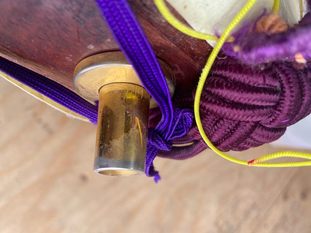 天*水様 三味線　ハードケース付き　津軽三味線？