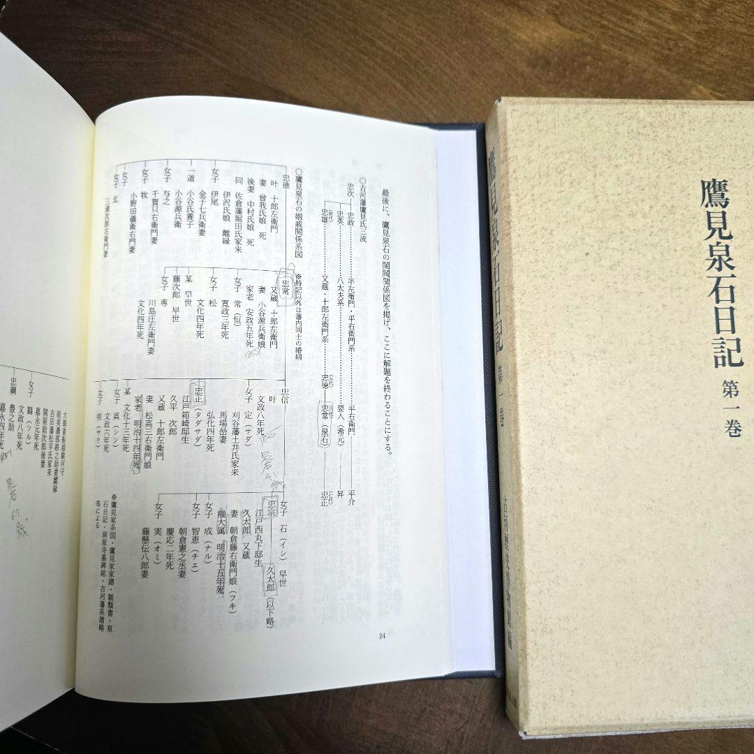 鷹見泉石日記 吉川弘文館 全８巻