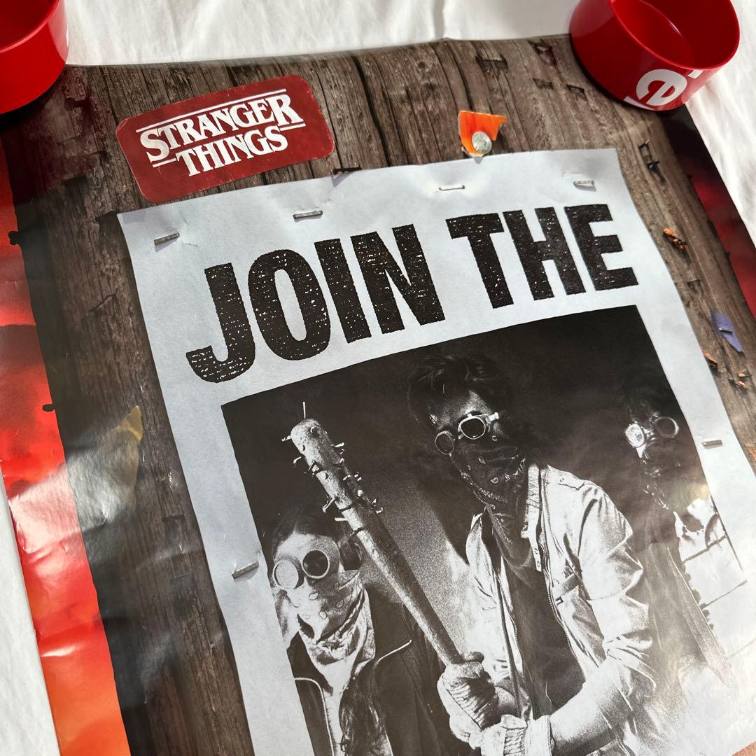 廃盤　大判　ディスプレイ　ストレンジャーシングス　ポスター　ザ・ファイト