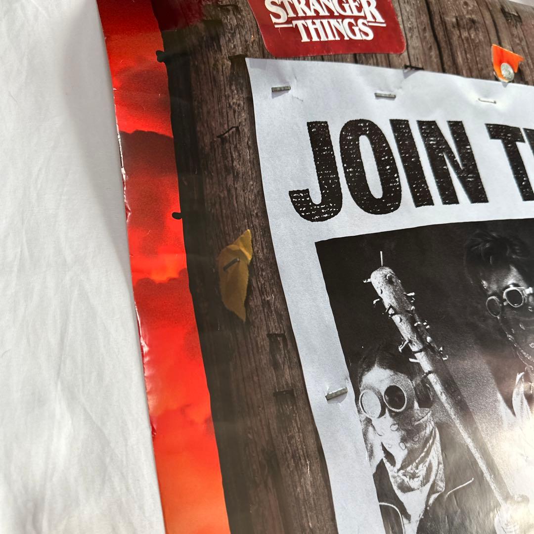廃盤　大判　ディスプレイ　ストレンジャーシングス　ポスター　ザ・ファイト