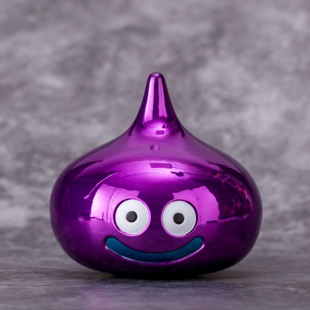 ドラゴンクエスト ソフビモンスター スライム パープル メッキ リペイント最終値