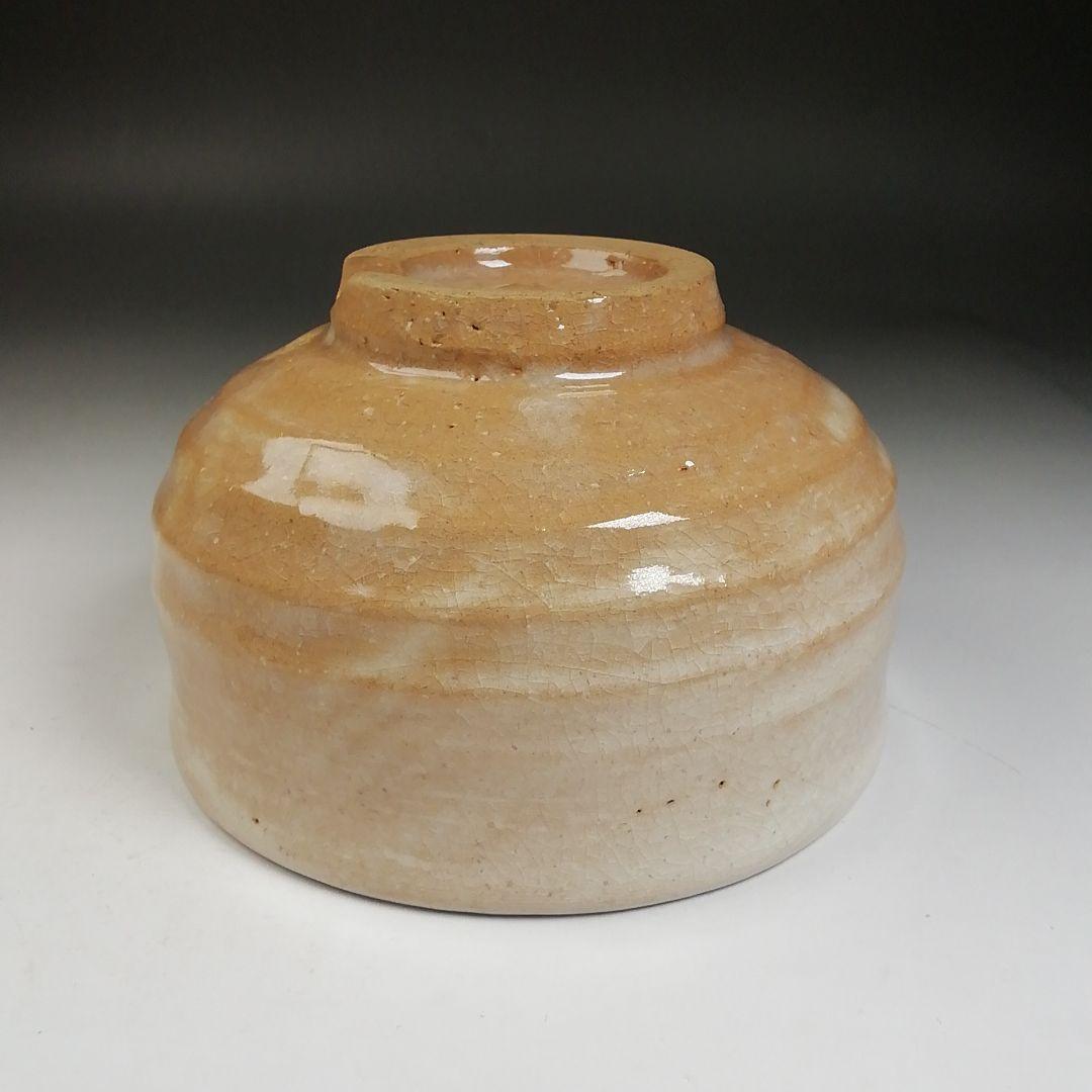 Ｗ６１　茶碗　『萩茶碗』『松唐山　石川靖人 造』　共箱　抹茶碗　茶道具