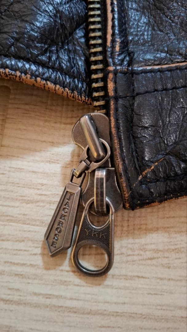 【美品・希少】ジャックローズ × カラーズ 武装戦線 ライダースジャケット牛本革