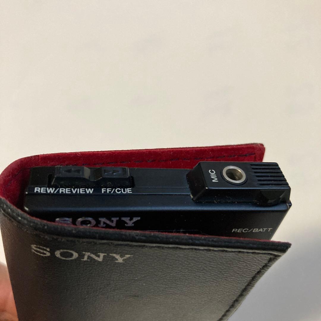 SONY M-100B(B) マイクロカセットレコーダー　動作不明