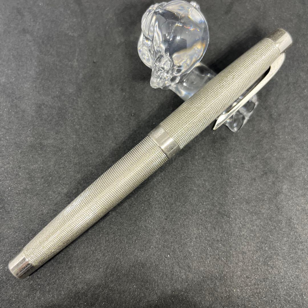 【廃盤レア】PLATINUM SILVER & RHODIUM 万年筆