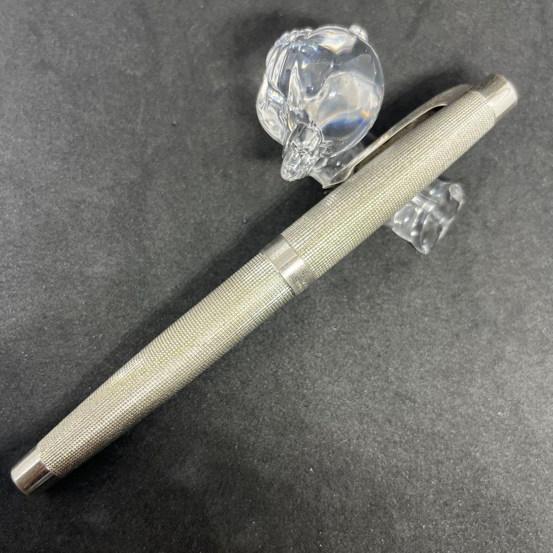【廃盤レア】PLATINUM SILVER & RHODIUM 万年筆