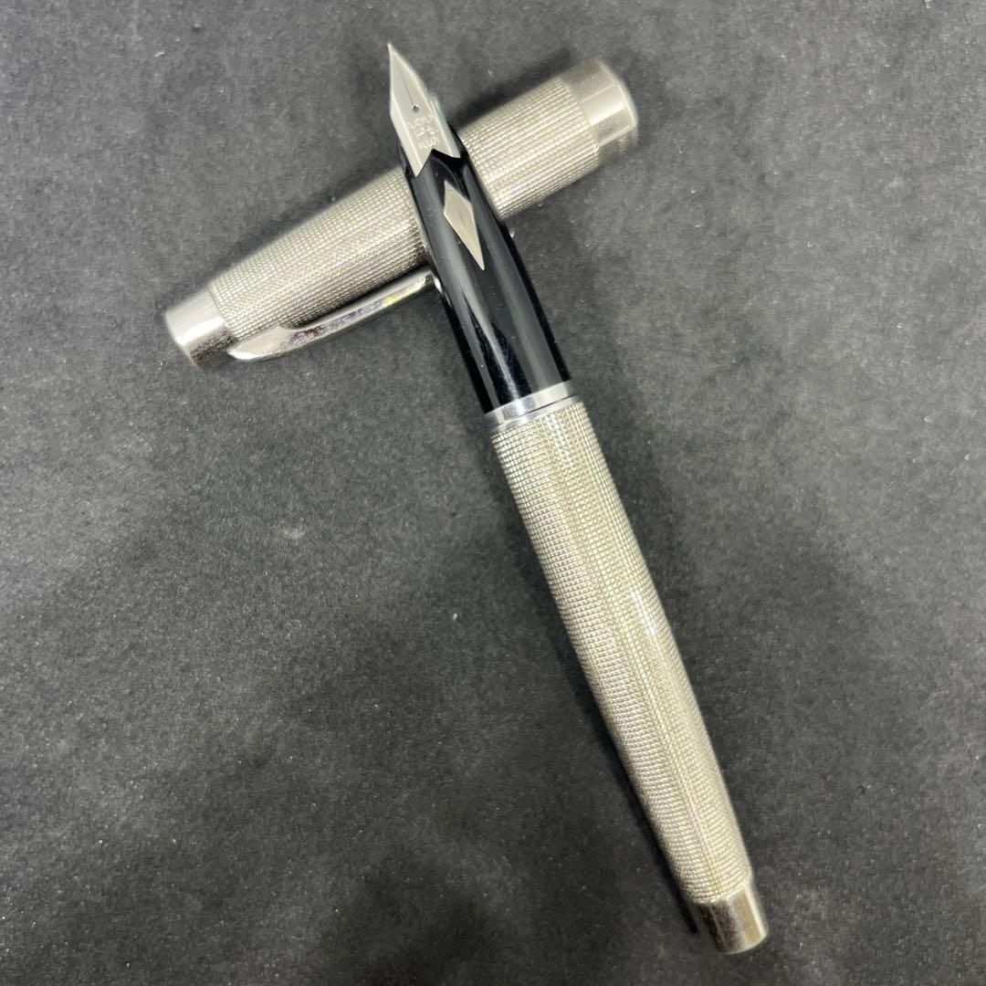 【廃盤レア】PLATINUM SILVER & RHODIUM 万年筆