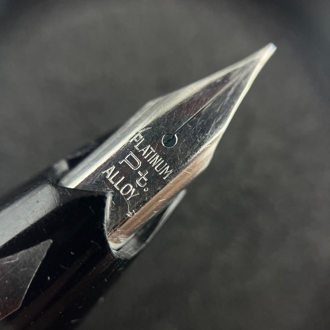 【廃盤レア】PLATINUM SILVER & RHODIUM 万年筆