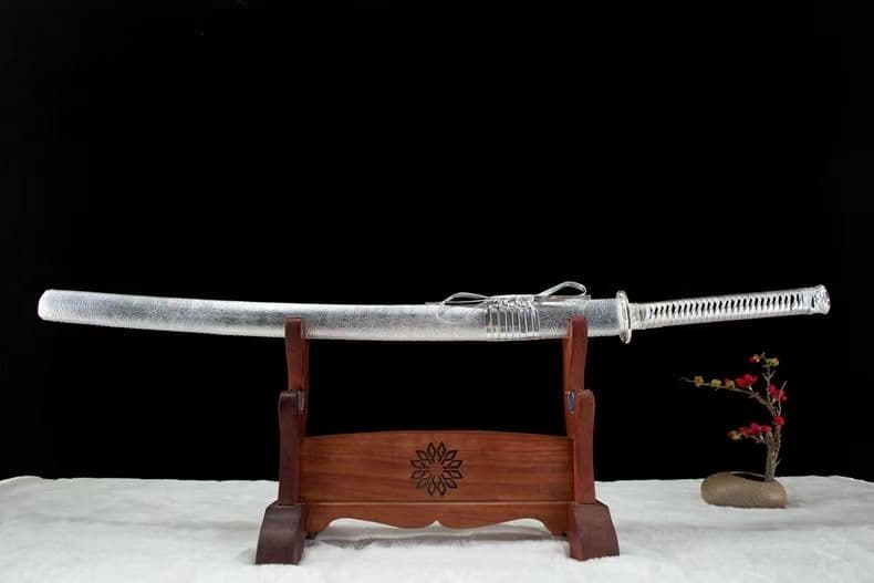 銀華 錦春模造刀 1060 高マンガン鋼刃居合・剣道練習・展示用 武士刀 居合刀