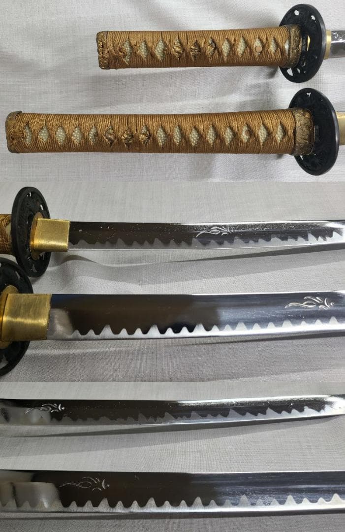 模造刀 拵え 日本刀 アンティーク コレクション 0216