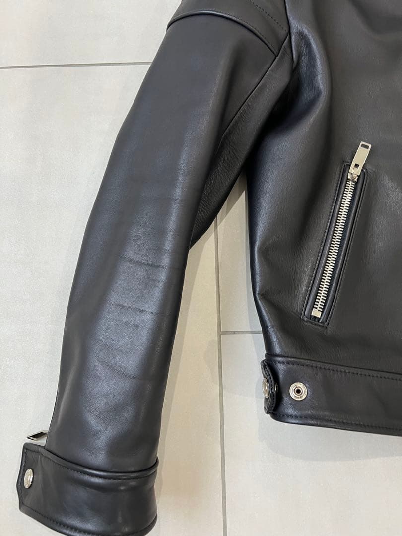 FIXER F2 シングルライダース　レザージャケット　48