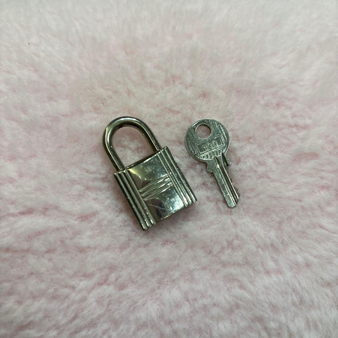 エルメス　カデナ　シルバー　No.100 南京錠