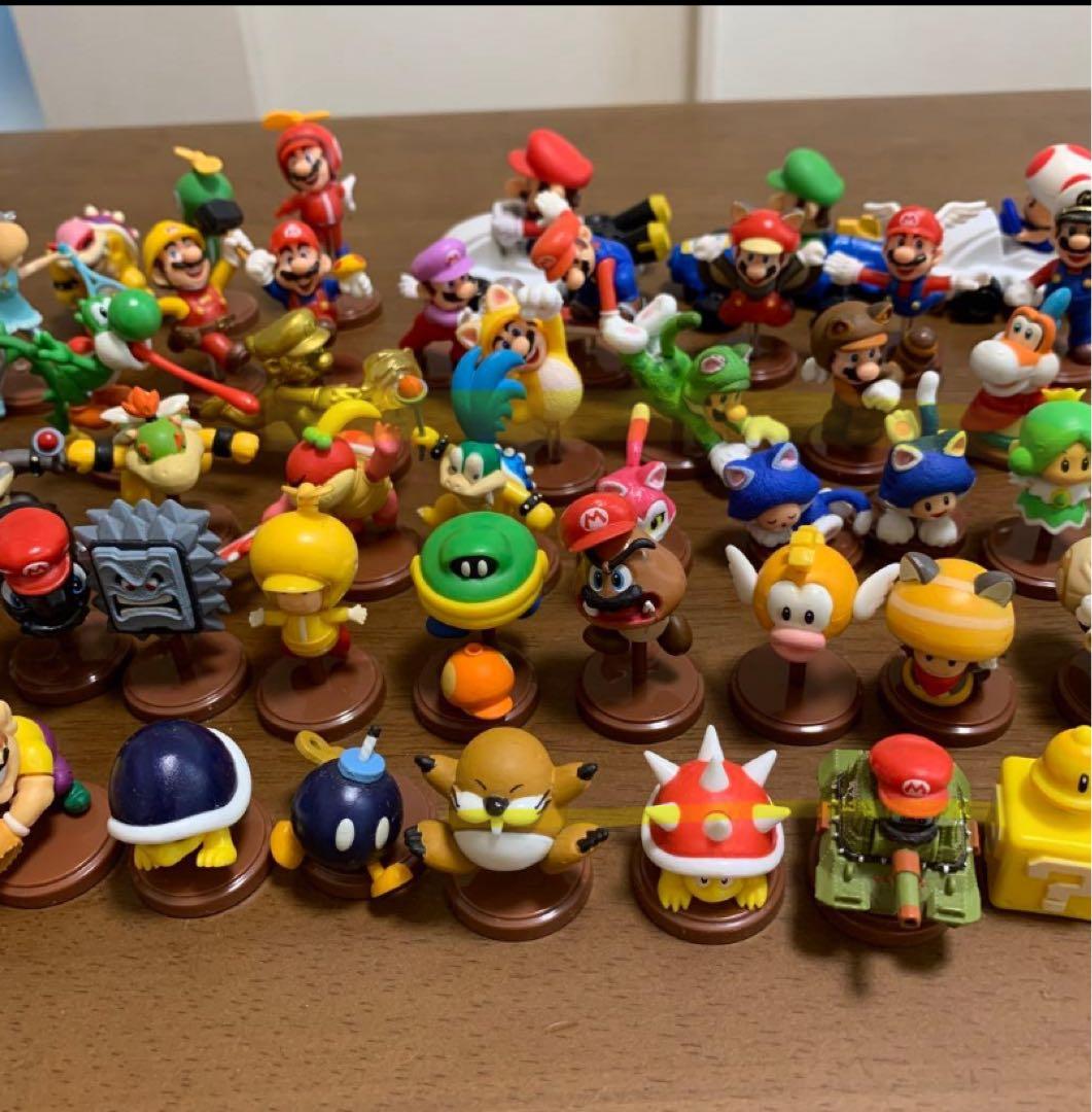 スーパーマリオ　チョコエッグ　まとめ　フィギュア　ハッピーセット　61体