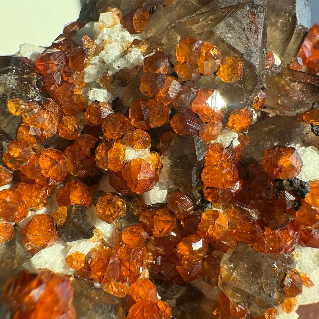 555 中国福建省産　ガーネット&スモーキークォーツ