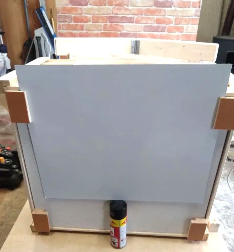 職人手作り 木製ペットハウス「Kenno」初号機　小型犬・猫用／室内用／特典付