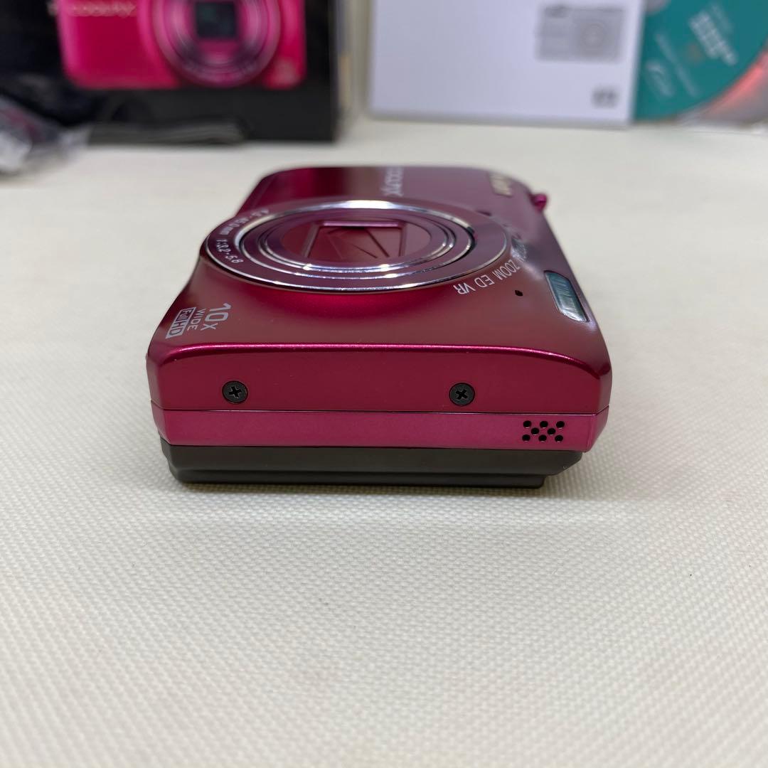 【極美品】Nikon COOLPIX S6300 ピンク 10倍光学ズーム