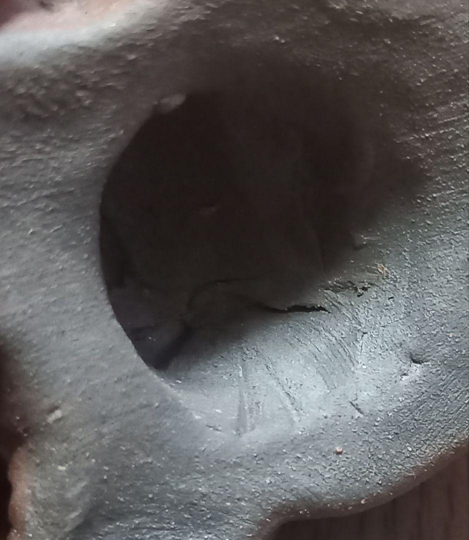 備前焼 伊勢崎淳作❔　カエルの置物　　縁起物　　飾り物