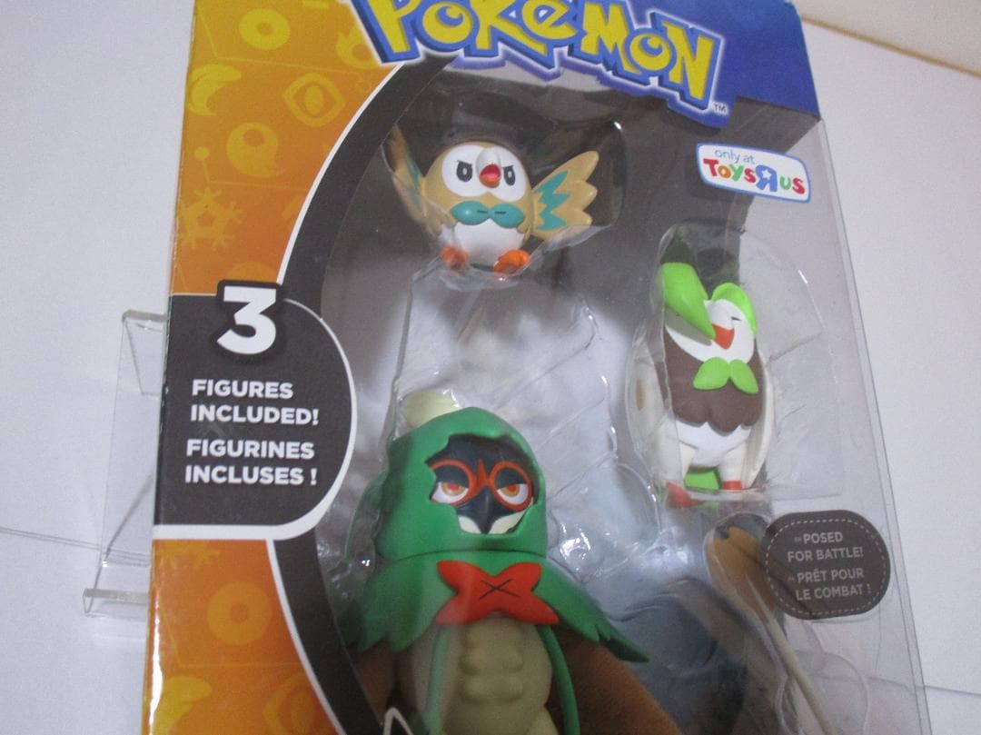 ジュナイパー　フィギュア　DECIDUEYE EVOLUTIONSET　TOMY