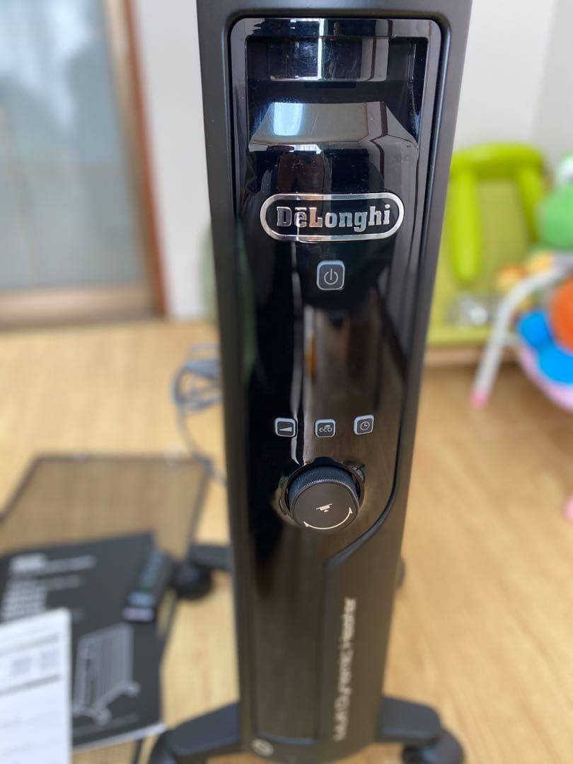 [美品] デロンギMDH09オイルヒーター 取扱説明書付未使用リモコン付