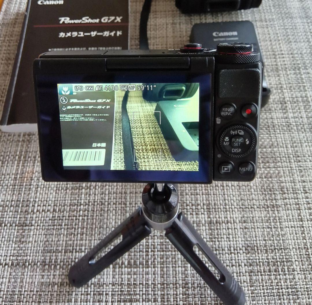 美品☆Canon PowerShot G7 X 本体/付属品あり