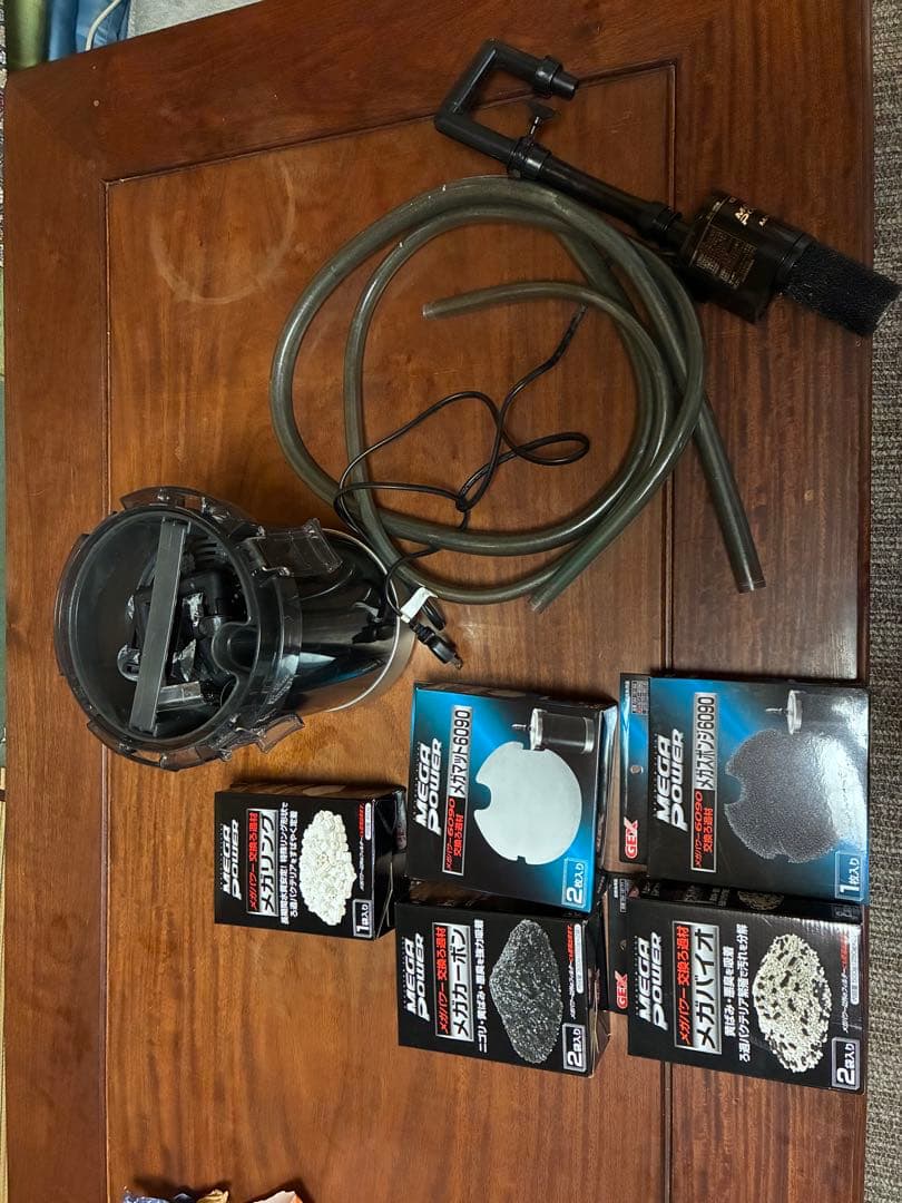 1200×45×45水槽　LEDライト、外部フィルターセット※8月3日記載変更