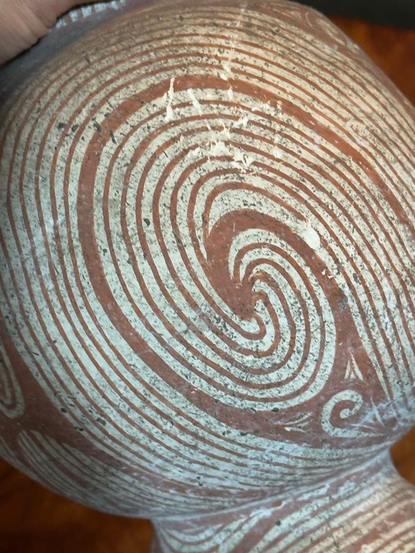 土器骨董　壺　タイ王国バンチェン遺跡出土品？　最終価格