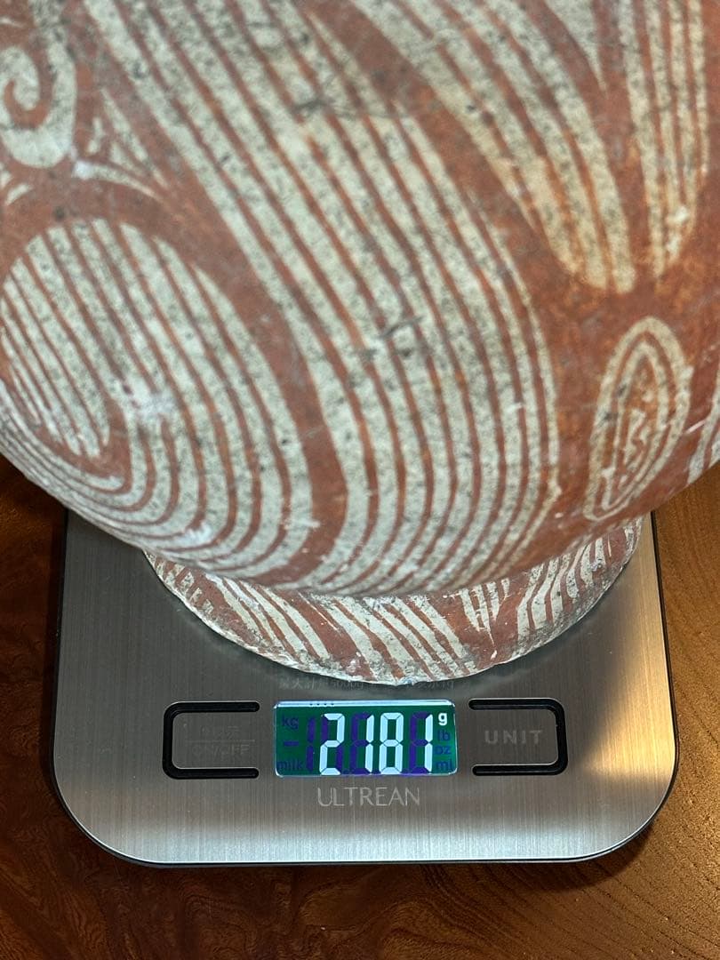 土器骨董　壺　タイ王国バンチェン遺跡出土品？　最終価格