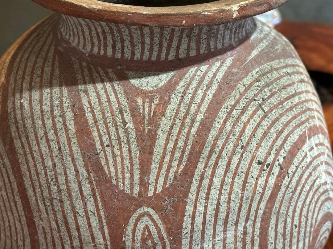 土器骨董　壺　タイ王国バンチェン遺跡出土品？　最終価格
