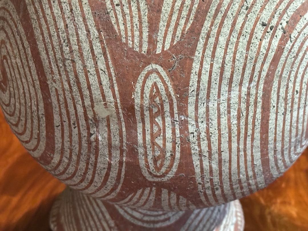 土器骨董　壺　タイ王国バンチェン遺跡出土品？　最終価格