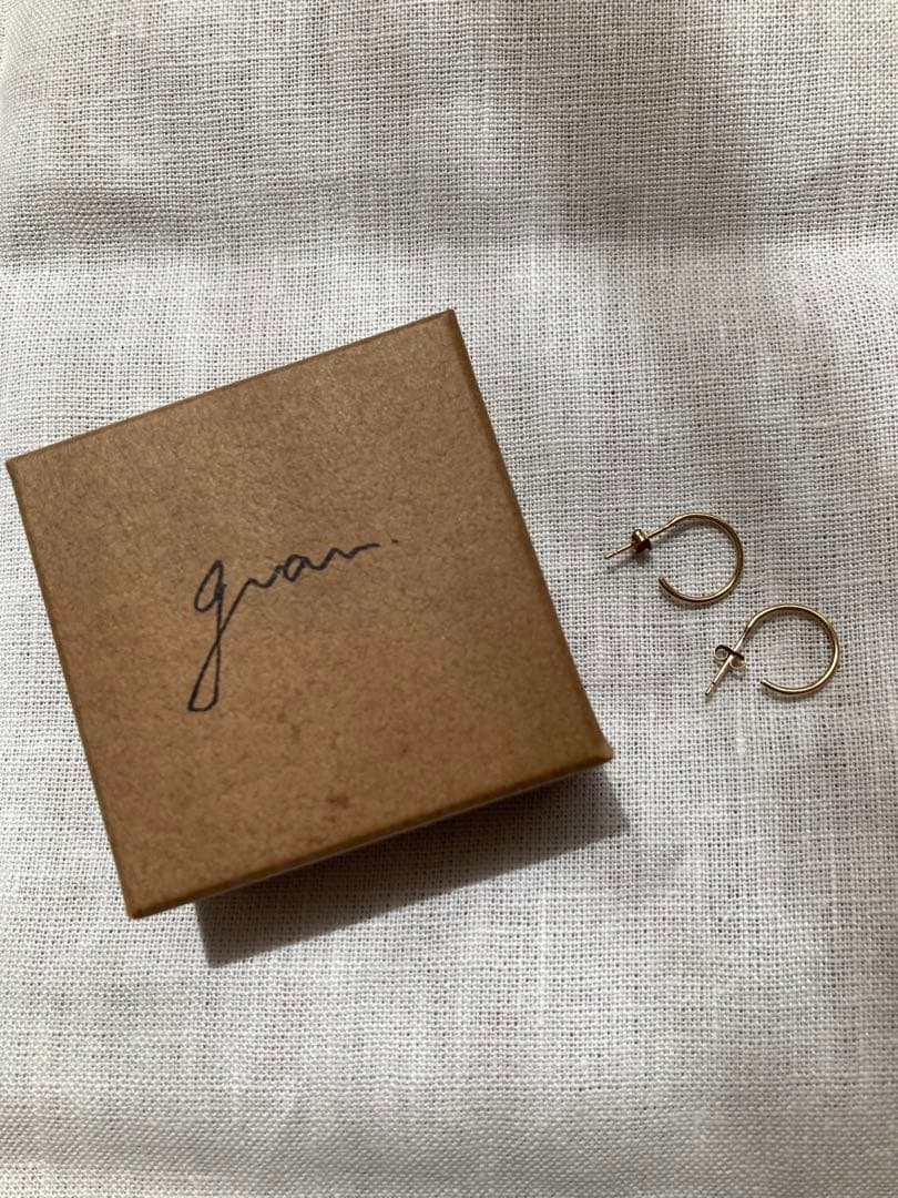 鎌倉　gram グラム　フープピアス　アクセサリー　ピアス　シンプル