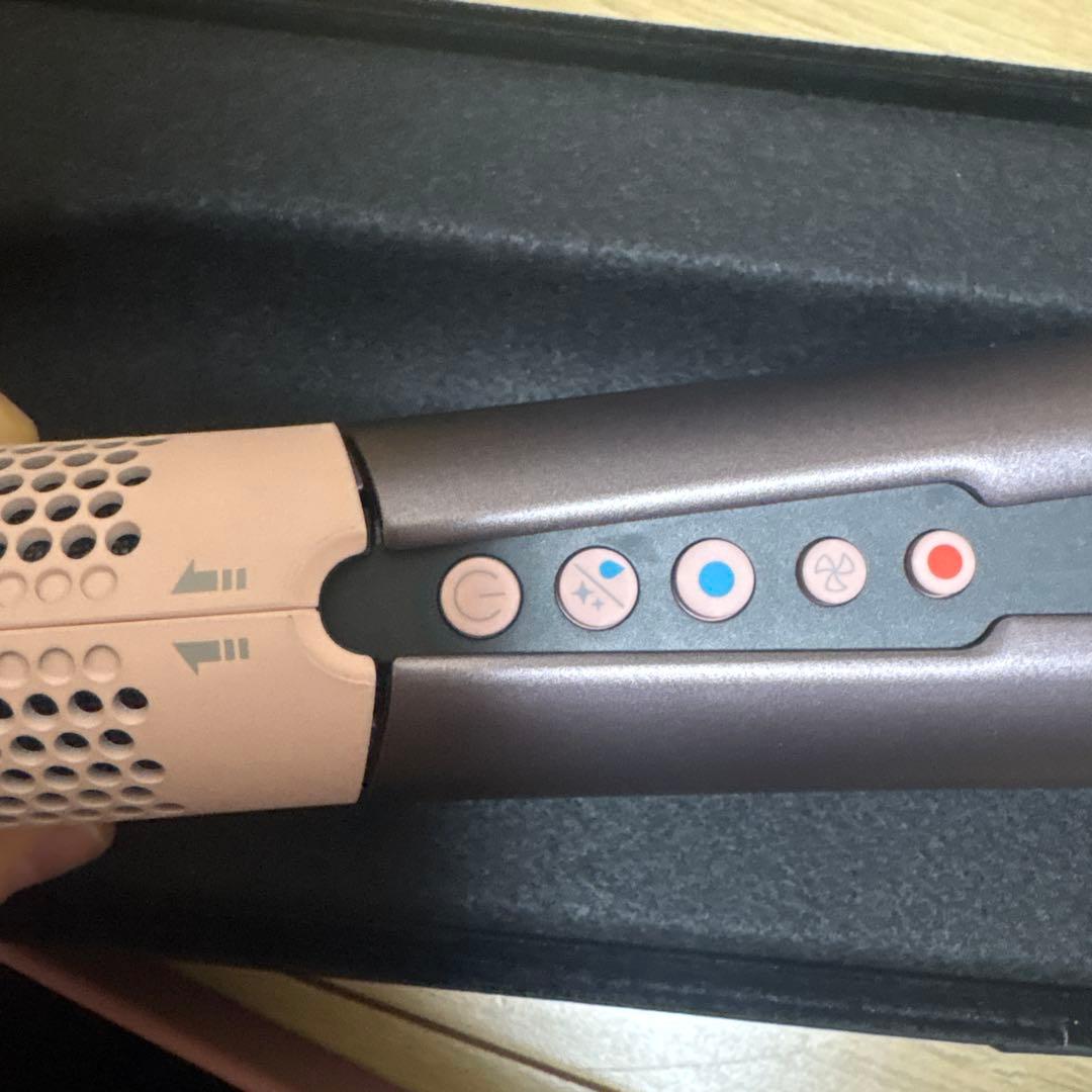 ダイソン　ストレートドライヤー　パープル